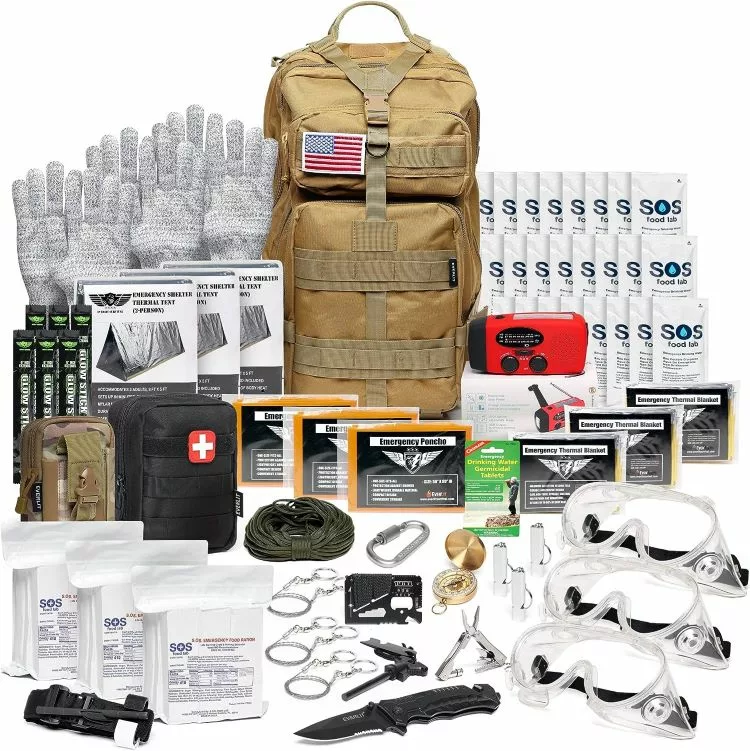 Everlit STORM II Comprehensive Emergency Prepper Survival Kit.