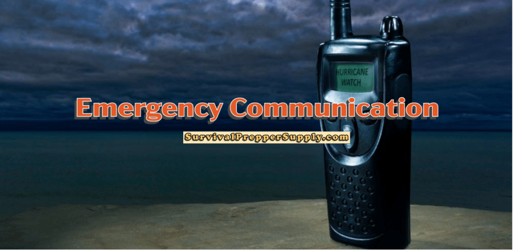 Emergency communication gear/radio for survival