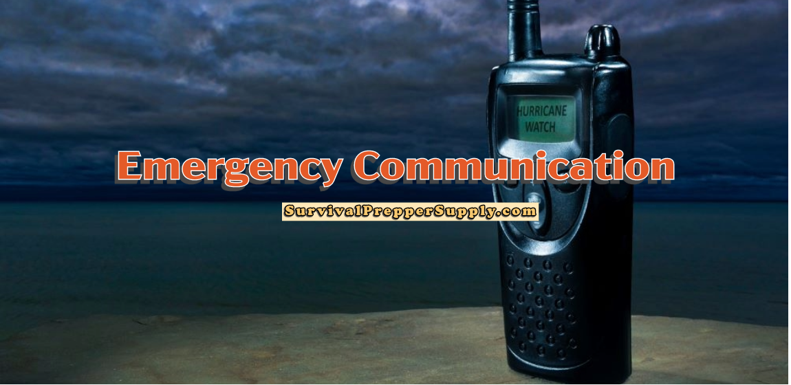 Emergency communication gear/radio for survival