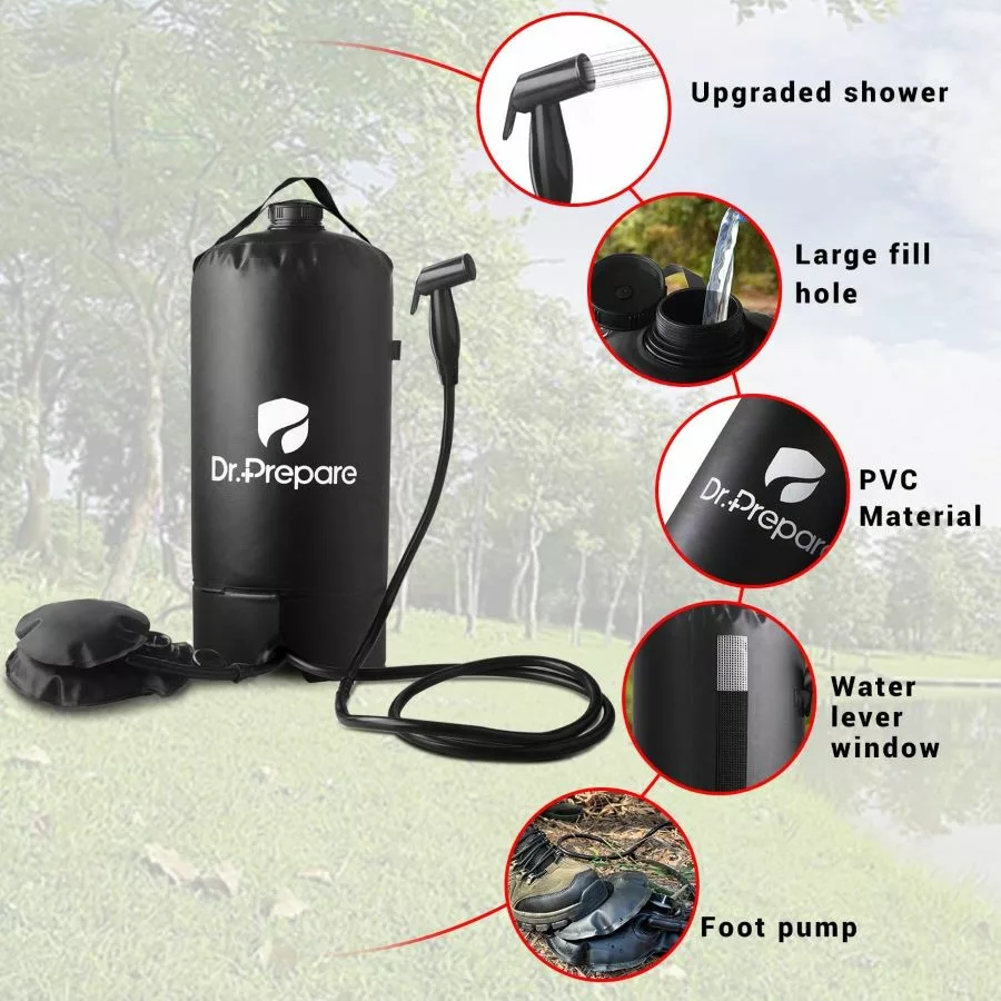 4 Gallon Portable Camp Shower