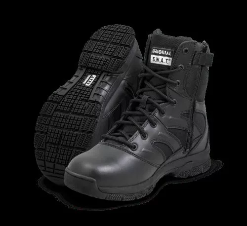 Original SWAT Tactical Police Side Zip Boots - Security Pro USA