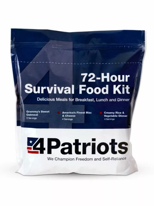 4Patriots 72-Hour Emergency Food Supply Survival Kit, Perfect for Camping | eBay