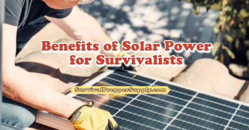 benefits of solar power for survivalists