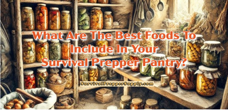 survival prepper pantry foods What Are The Best Foods To Include In Your Prepper Pantry?