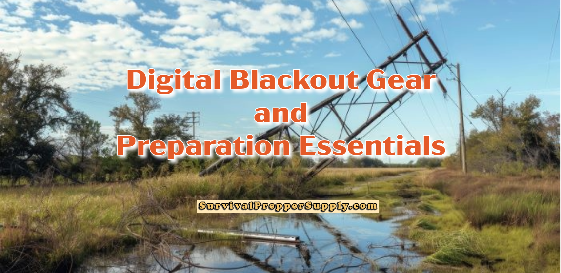 Digital Blackout Preparation Gear and Essentials