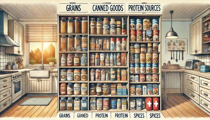 How to Create a Balanced Survival Food Pantry